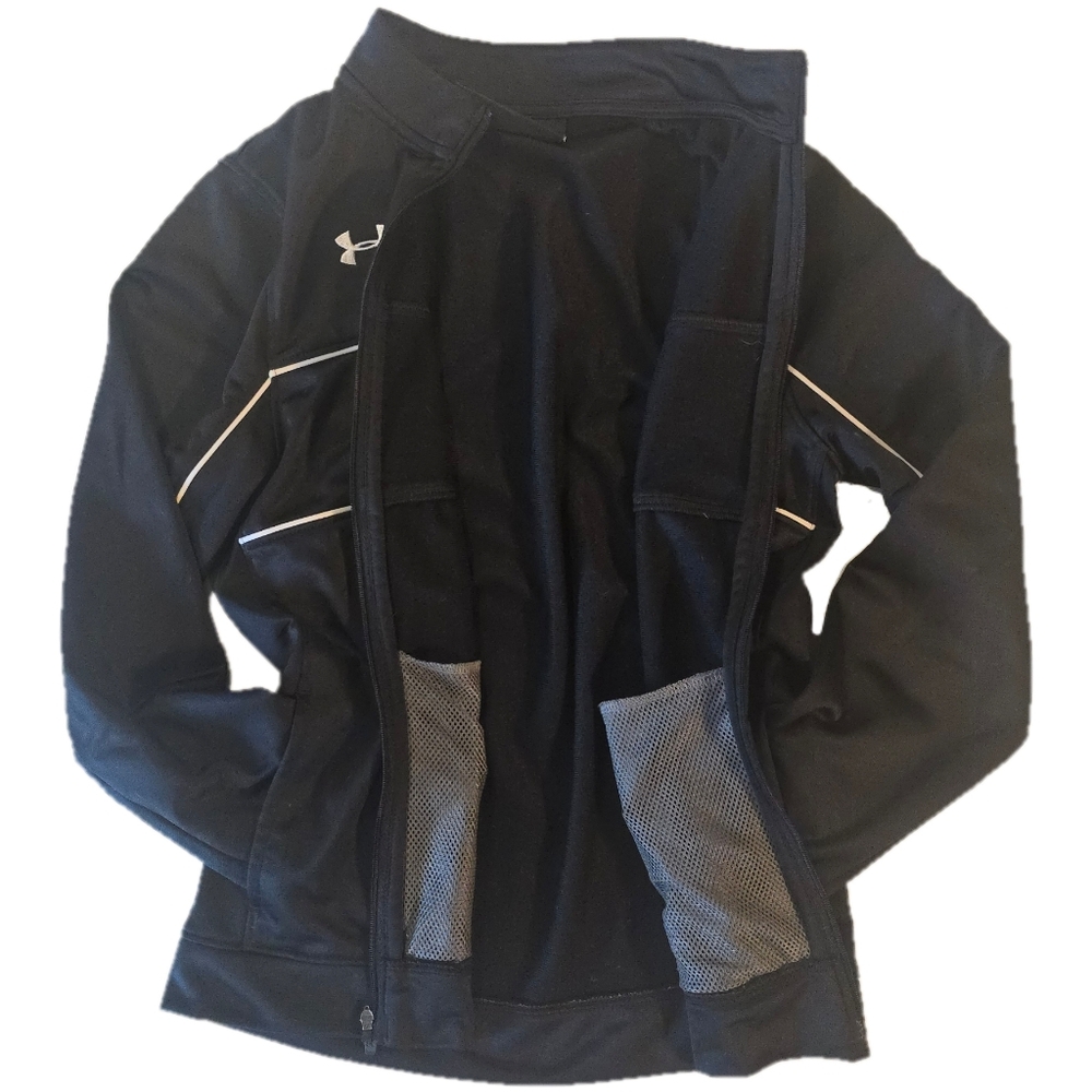 Under Armour Black Track Jacket - Picture 2 of 5